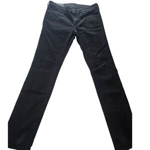 Loomstate Jeans Womens 29 Black Skinny Organic Cotton Sustainable Denim